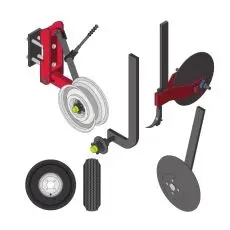 Guage Wheels & Guide Cones